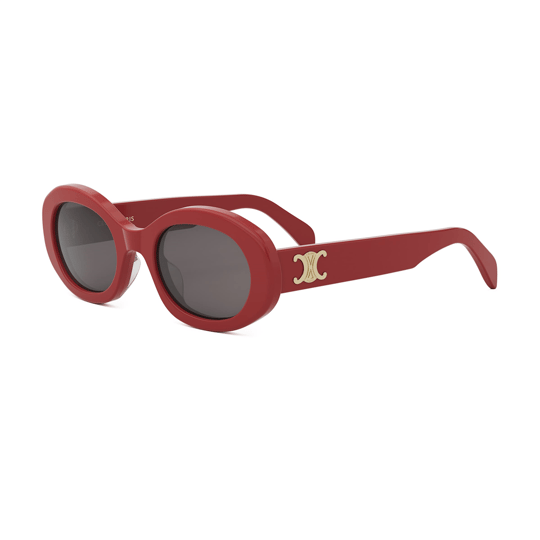 Celine Triomphe CL 40194U 25A Beyaz Oval Kadın Güneş Gözlüğü