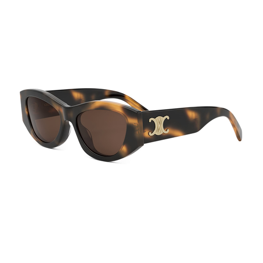 Celine Triomphe CL 40308U 53E Havana Geometrik Kadın Güneş Gözlüğü