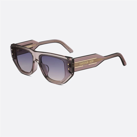 DIORSIGNATURE S15I 40L2 Geometrik Pembe Kadın Güneş Gözlüğü