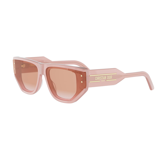 DIORSIGNATURE S15I 45GL Geometrik Pembe Kadın Güneş Gözlüğü
