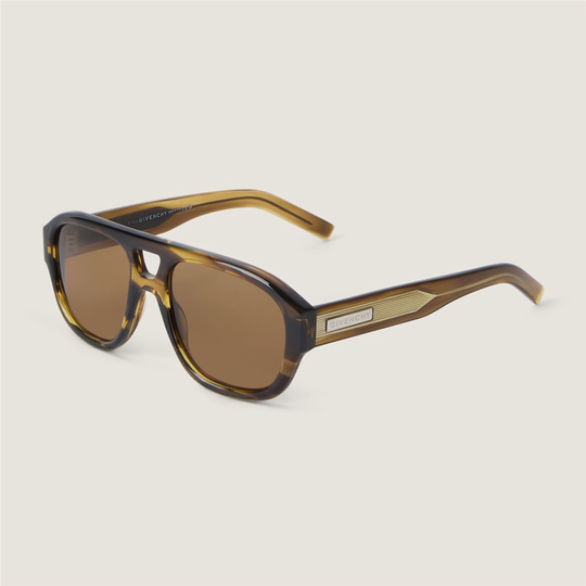 Givenchy Day GV 40137U 62J Havana Geometrik Erkek Güneş Gözlüğü