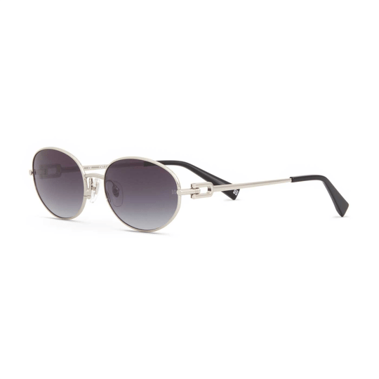 希少　OVERSTAYER M-A-S MODEL8101 Hermossa Rora HM 1723 C4 Silver Oval Kadın Güneş Gözlüğü | Brandeyes
