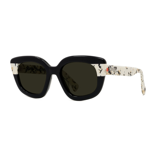 Kenzo 1970 Geometrik Havana Unisex Güneş Gözlüğü | Brandeyes