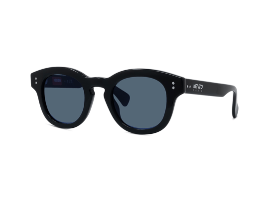 Kenzo Boke Flower Oval Siyah Unisex Güneş Gözlüğü | Brandeyes