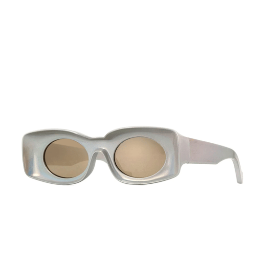 Loewe Signature Dikdörtgen Sarı Unisex Güneş Gözlüğü | Brandeyes