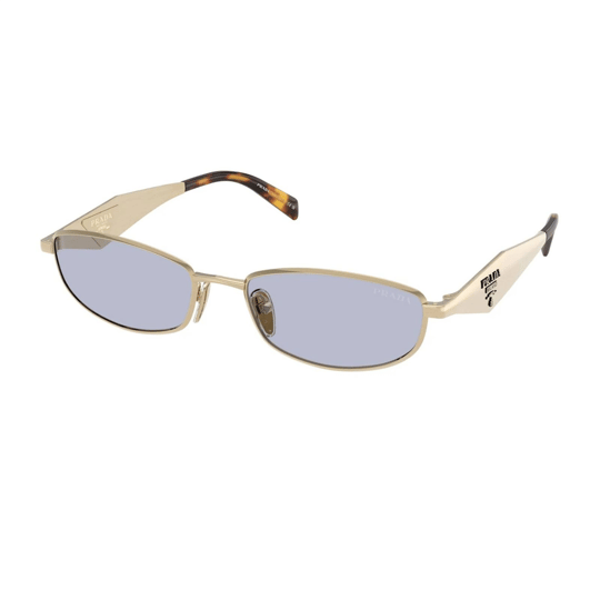 Prada PR D51S 5AK20I 55 Gold Kadın Güneş Gözlüğü | Brandeyes