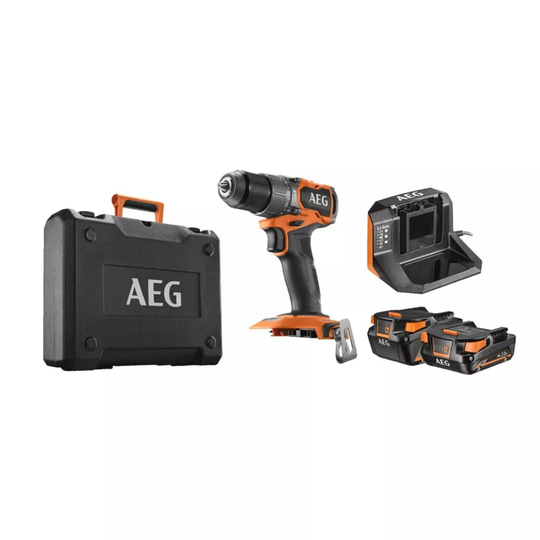 AEG BSB 18SBL2-202C Şarjlı Darbeli Matkap Çift Akülü 18V 2Ah
