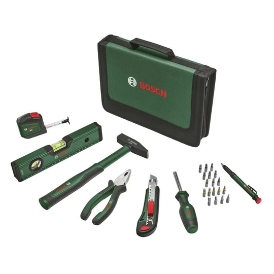 BOSCH 1600A02BY6 Dolu Takım Çantası - El Aleti Seti Universal Set 1 25 Parça