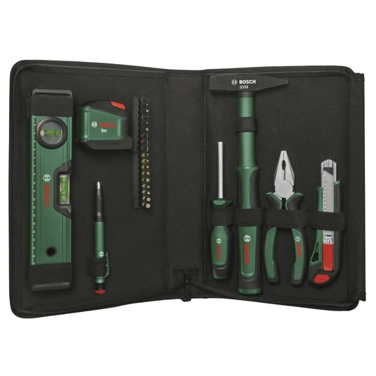 BOSCH 1600A02BY6 Dolu Takım Çantası - El Aleti Seti Universal Set 1 25 Parça
