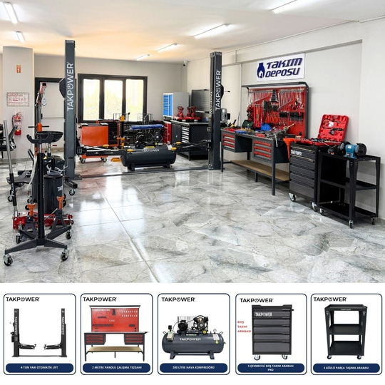 Pro Motor Mekanik Oto Servis Kurulum Paketi