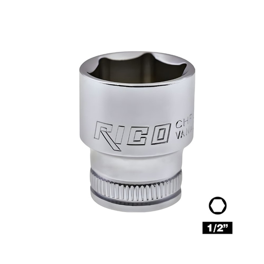 RICO 1/2 Altı Köşe Lokma 10 mm