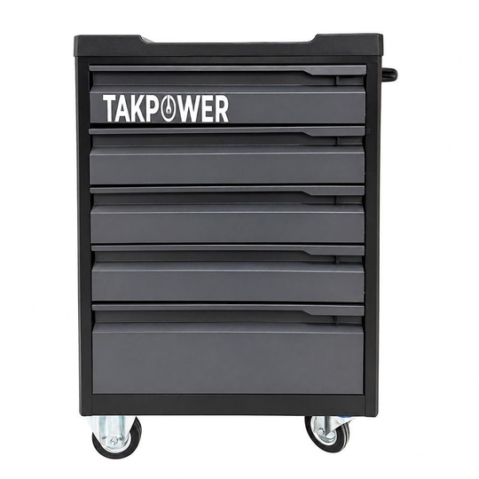 TAKPOWER Takım Tezgahı ve Takım Arabası Premium Atölye Seti Antrasit