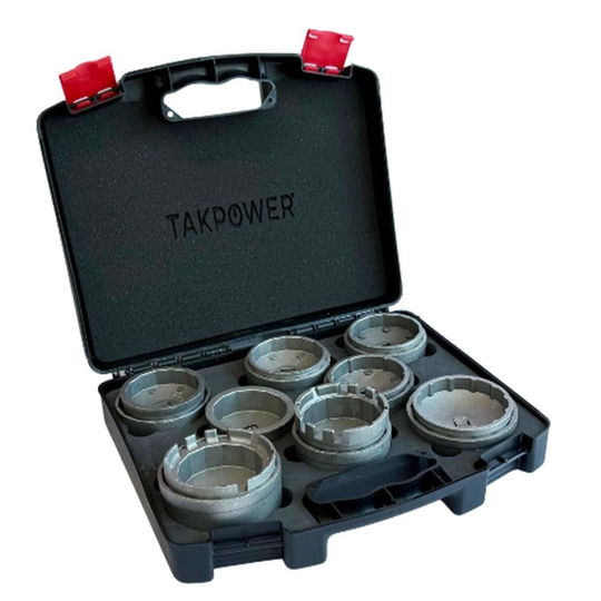 TAKPOWER Tas Tipi Yağ Filtresi Sökme Anahtar Takımı 15 Parça
