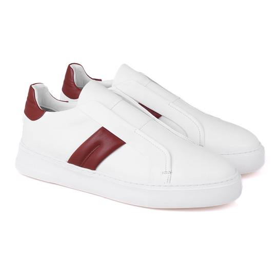 Alice Beyaz Erkek Deri Spor Ayakkabı