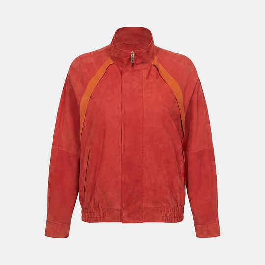 K15303 KADIN SÜET BOMBER CEKET