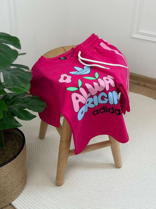 Always Original Logolu Şortlu Takım