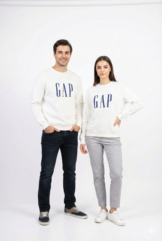 Gap Baskılı Yetişkin Sweatshirt