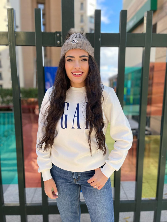 Gap Baskılı Yetişkin Sweatshirt