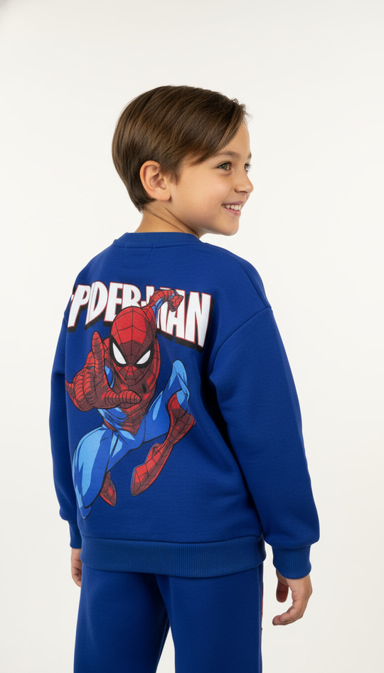 Marvel Spider Man Baskılı Eşofman Takımı