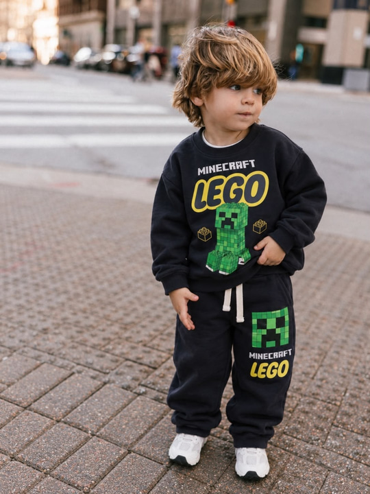 Minecraft Lego Eşofman Takımı