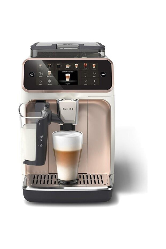 Philips 5500 Serisi LatteGo Tam Otomatik Espresso Makinesi, 20 Sıcak ve Soğuk İçecek, EP554380