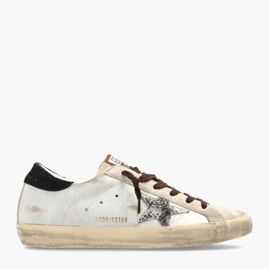 Golden Goose Beyaz Deri Super-Star 8746 Kadın Sneaker