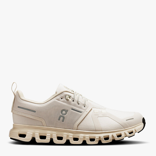 On Running Cloud 6 Waterproof Krem Kadın Spor Ayakkabısı