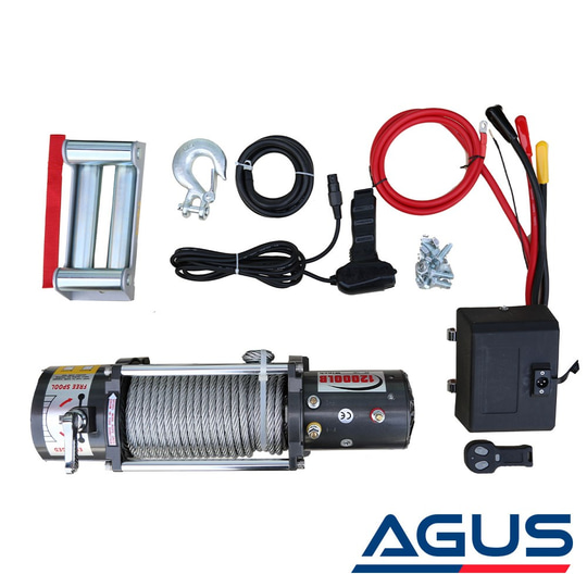 12000Lb Çelik Halatlı Elektrikli Offroad Vinç | Agus.com.tr