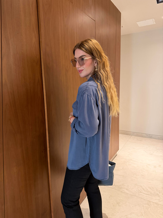 İndigo , Tencel Modal Gömlek
