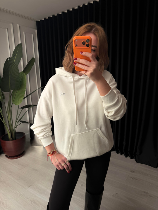 Orijinal Marka , Beyaz , Sweatshirt
