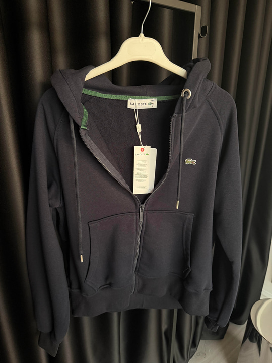 Orijinal Marka Önden Fermuarlı Lacivert Sweatshirt