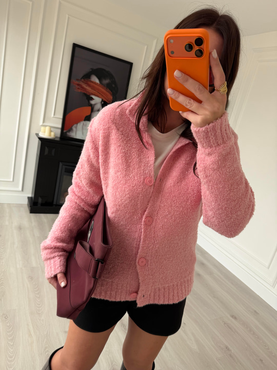 Orijinal Marka , Pembe , Triko Hırka