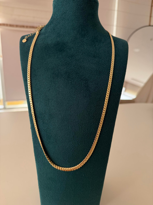 14K Kaplama , Zincir Kolye .