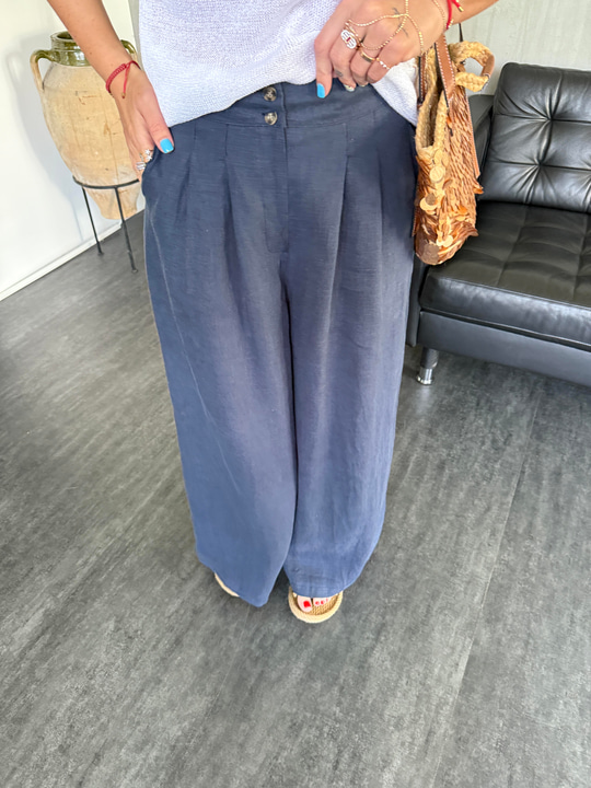 Orijinal Marka , Ham Keten , Lacivert Premium Pantolon