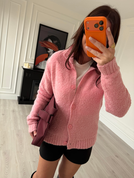 Orijinal Marka , Pembe , Triko Hırka