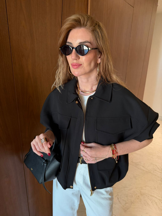 Orijinal Model , Siyah , Premium Bomber Ceket