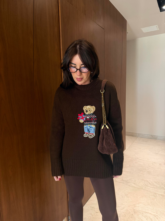 Orijinal Model , Teddy , Acıkahve Triko