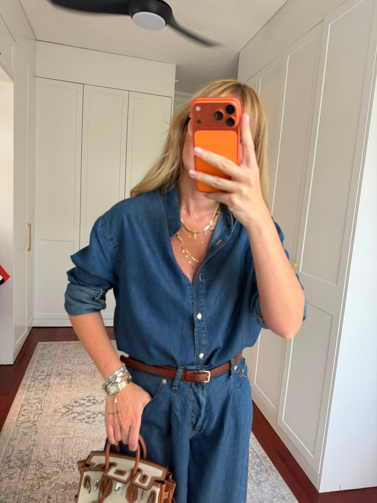 Tencel , Tiril Jean Gömlek