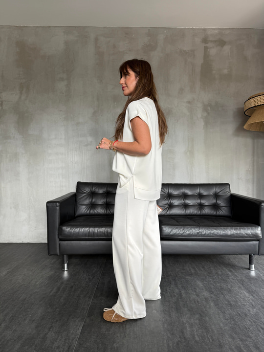 Orijinal Model , Taş İşlemeli , Ekru , Modal , Eşofman Takımı