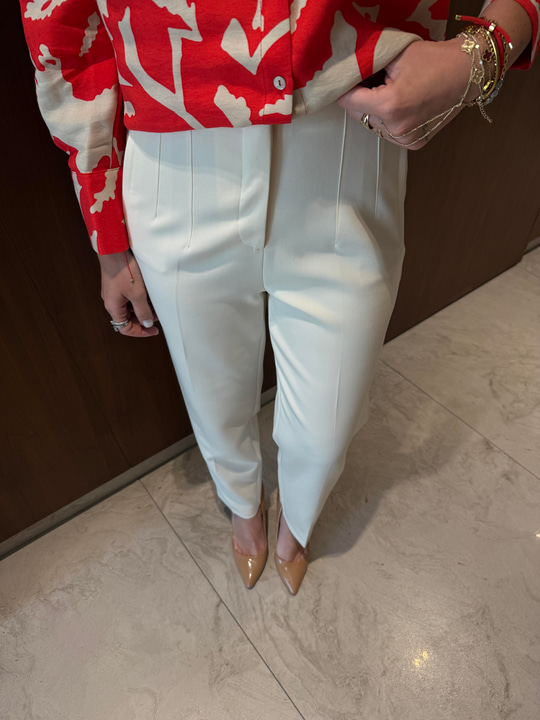 Açık Bej , Likralı , Flato Pantolon