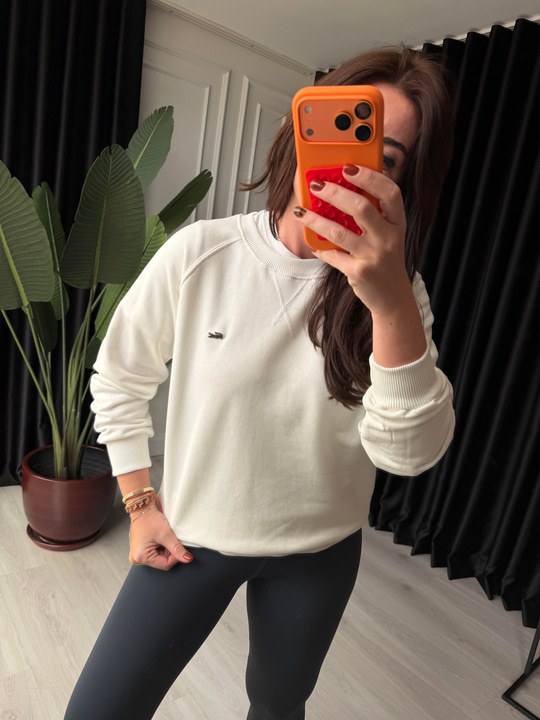 Orijinal Marka , Ekru Sweatshirt