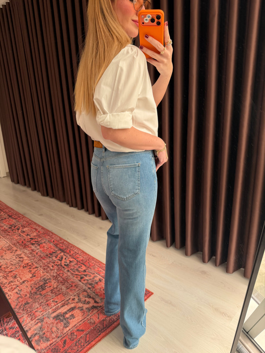 Orijinal Zr Marka , Full Likralı , Buz Mavisi Jean