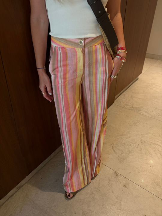 Orijinal Model , Pastel Renkli Tiril Pantolon