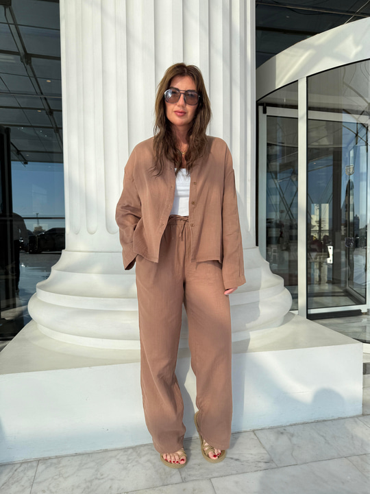 Orijinal Marka, %100 Cotton Vizon Müslin Takım