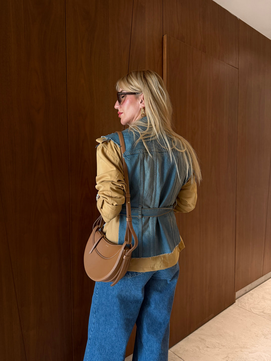 Orijinal Model , Taş İşlemeli , Jean Detaylı , Trençkot