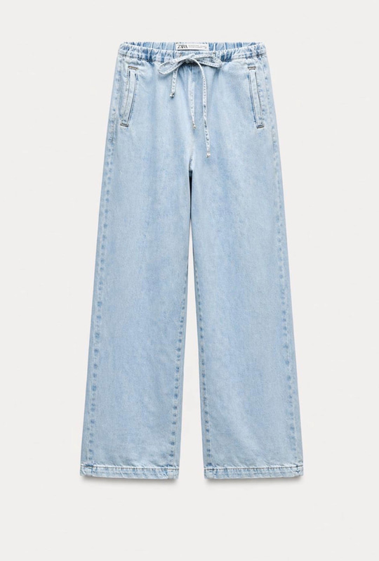 Orijinal Marka , Beli Lastikli , Buz Mavisi , Yumuşacık Tencel Jean