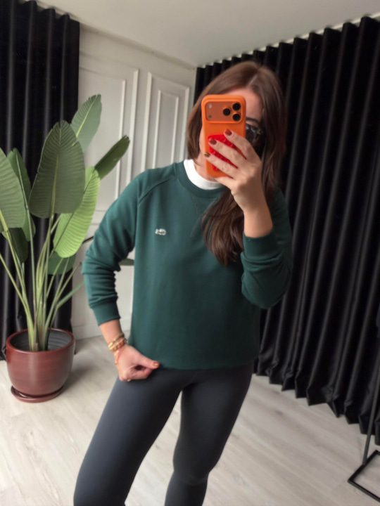 Orijinal Marka , Yeşil Sweatshirt