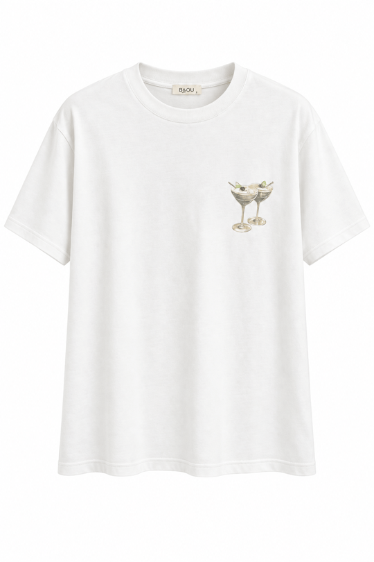 Orijinal Model , Kadeh Figürlü , Ekru T-shirt 
