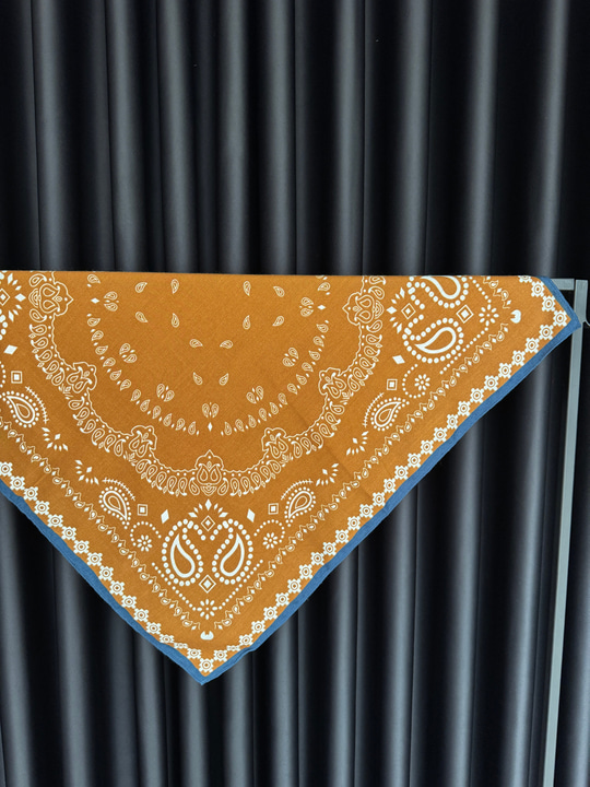 70x70 cm Taba Paisley Şal