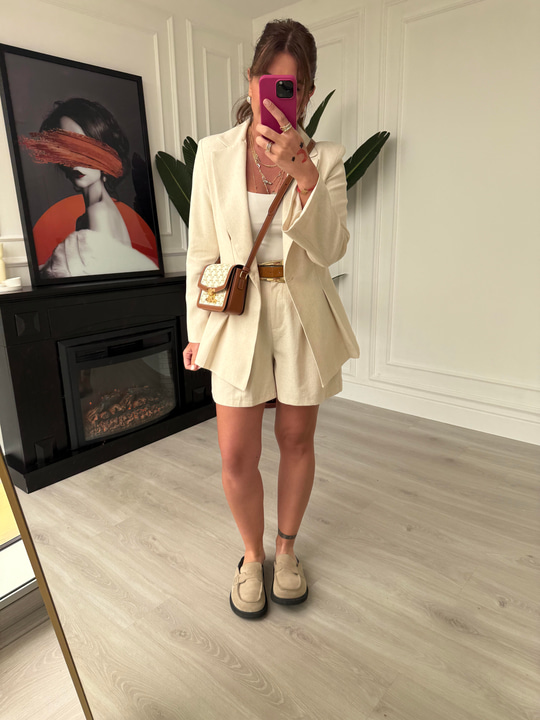 Taş, Premium Blazer & Şortlu Takım